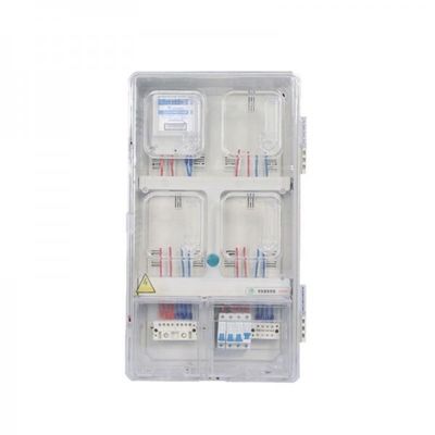 ISO IEC Single Phase Electric Meter Box 4 Way Abs Distribution Box