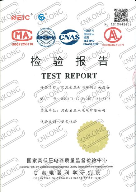China Knkong Electric Co.,Ltd Certification
